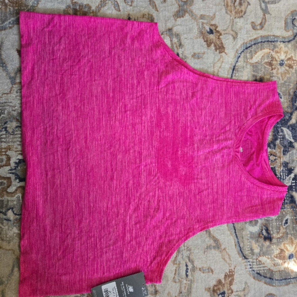 New Balance Women's Pink Sleeveless Top BNWT